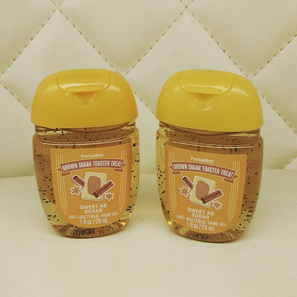 Brown Sugar Toaster Treat Pocketbac Hand Sanitizer 2 Pack